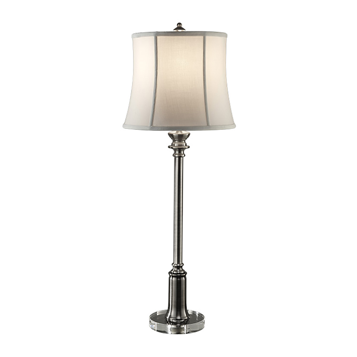 Настольная лампа FE-STATEROOM-BL-AN, Настольные лампы Классический | Хром/Никель Белый/Бежевый | Прихожая, спальня, гостиная, столовая.