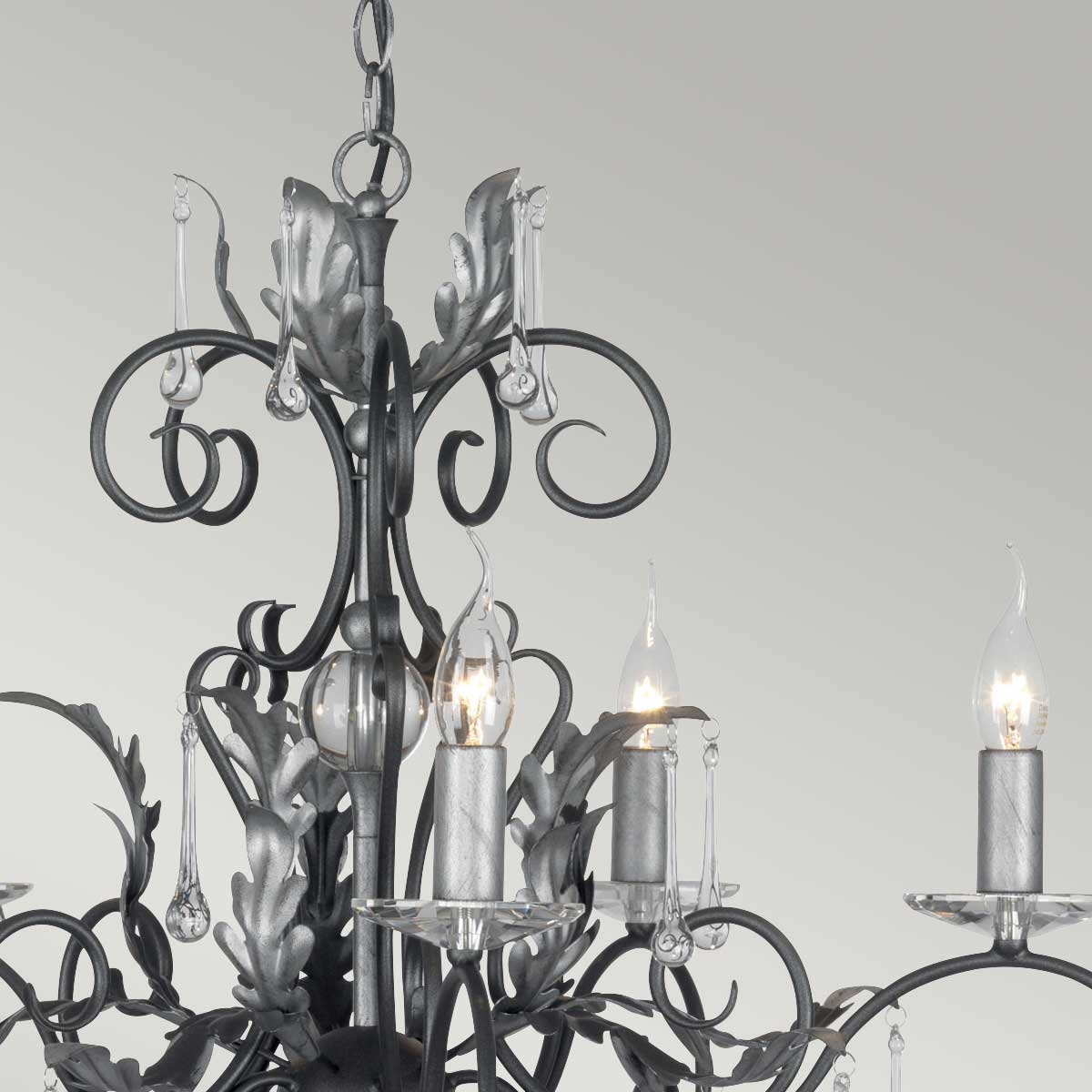 Люстра Elstead Lighting AML15-BLK-SILVER. Бренд: Elstead Lighting Люстра Elstead Lighting AML15-BLK-SILVER. Бренд: Elstead Lighting. Люстры