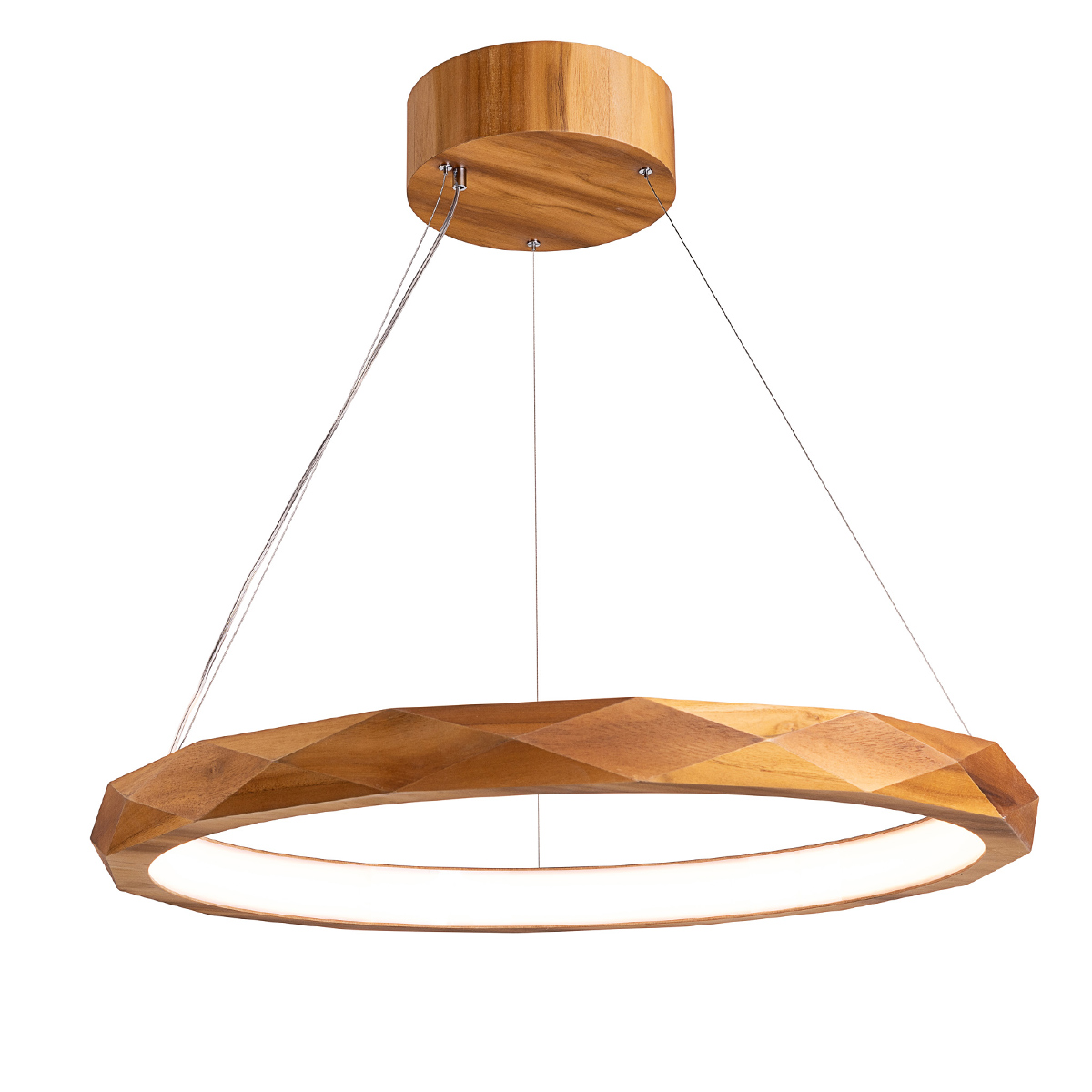 Подвесной светильник Accord Lighting Angular QN-ANGULAR-RING-LED-80-TEAK, Подвесные светильники.