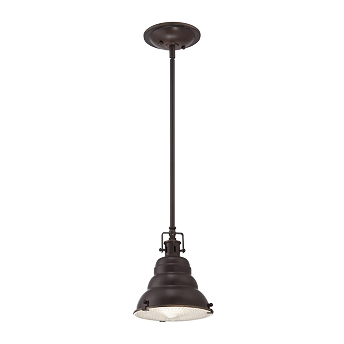 Подвесной светильник QZ-EASTVALE-P-S, Подвесные светильники Лофт/Индустриальный | Бронза Прозрачный | Прихожая, спальня, гостиная, столовая.