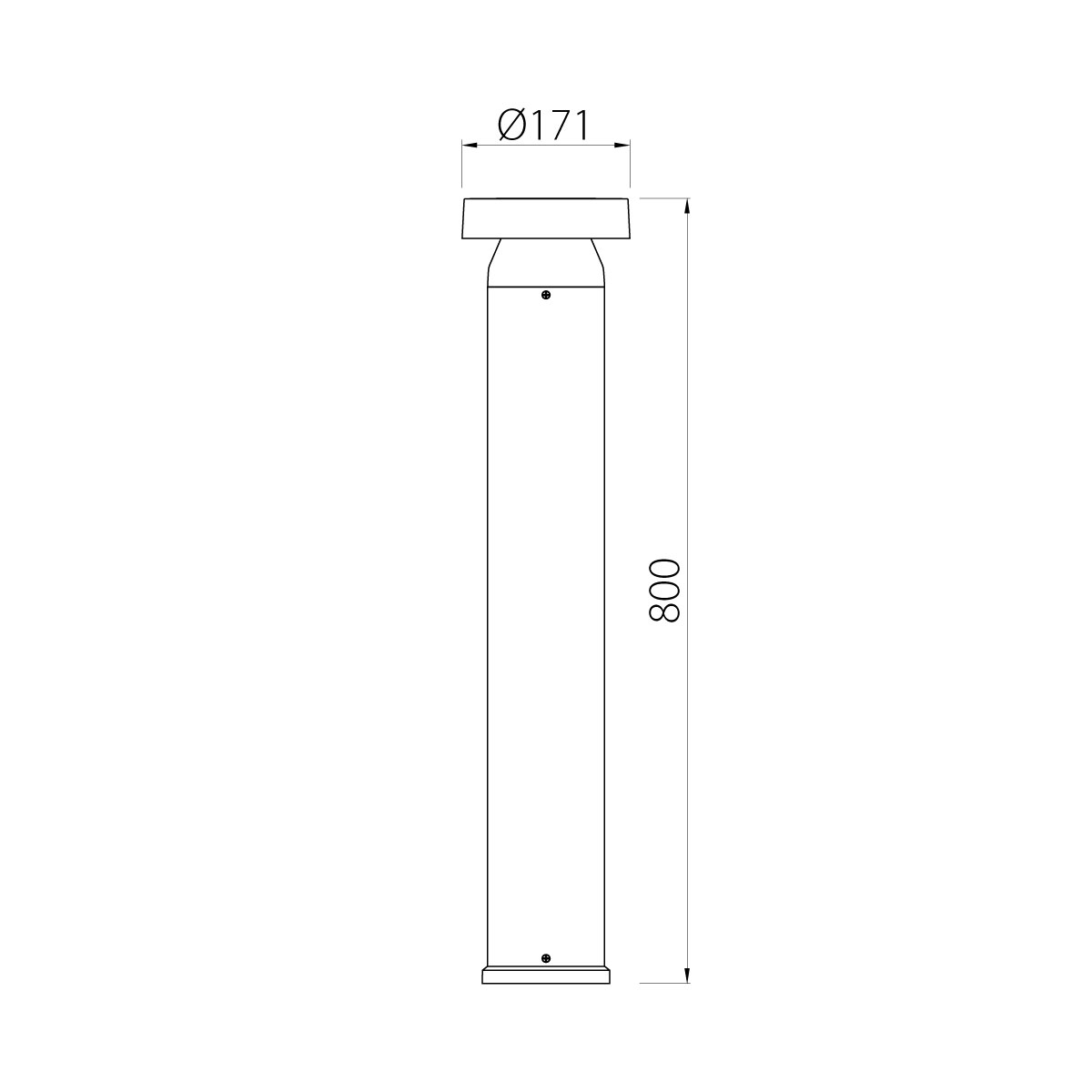 Фонарный столб Natural Concepts Dwell NC-223243-80-SB. Бренд: Natural Concepts Слайд