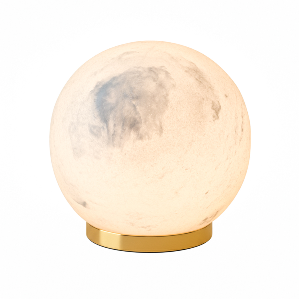Настольная лампа Elstead Lighting LUNA LUNA-TL-S-NS-LV, Настольные лампы Модерн | Белый мрамор | Золотой.