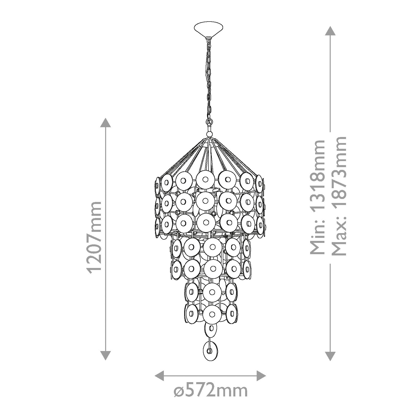 Люстра Quintiesse MERIDIAN QN-MERIDIAN-9P-DG. Бренд: Quintiesse Люстра Quintiesse MERIDIAN QN-MERIDIAN-9P-DG. Бренд: Quintiesse. Люстры