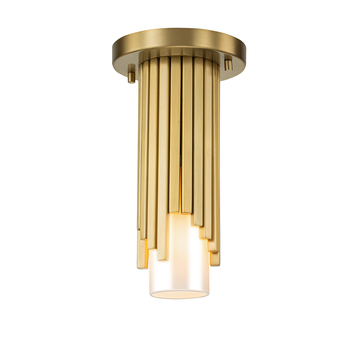 Потолочный светильник Elstead Lighting Marvele MARVELE-MP-AB-OPAL