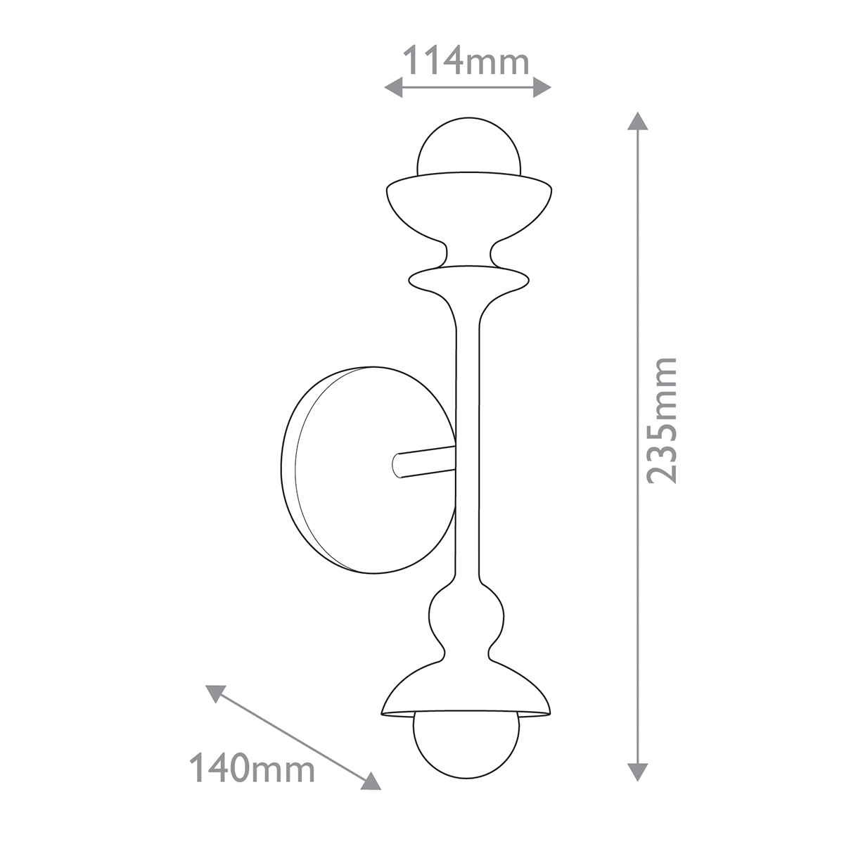 Бра Alora CADENCE QN-CADENCE-2WB-WHT. Бренд: Alora Бра Alora CADENCE QN-CADENCE-2WB-WHT. Бренд: Alora. Бра