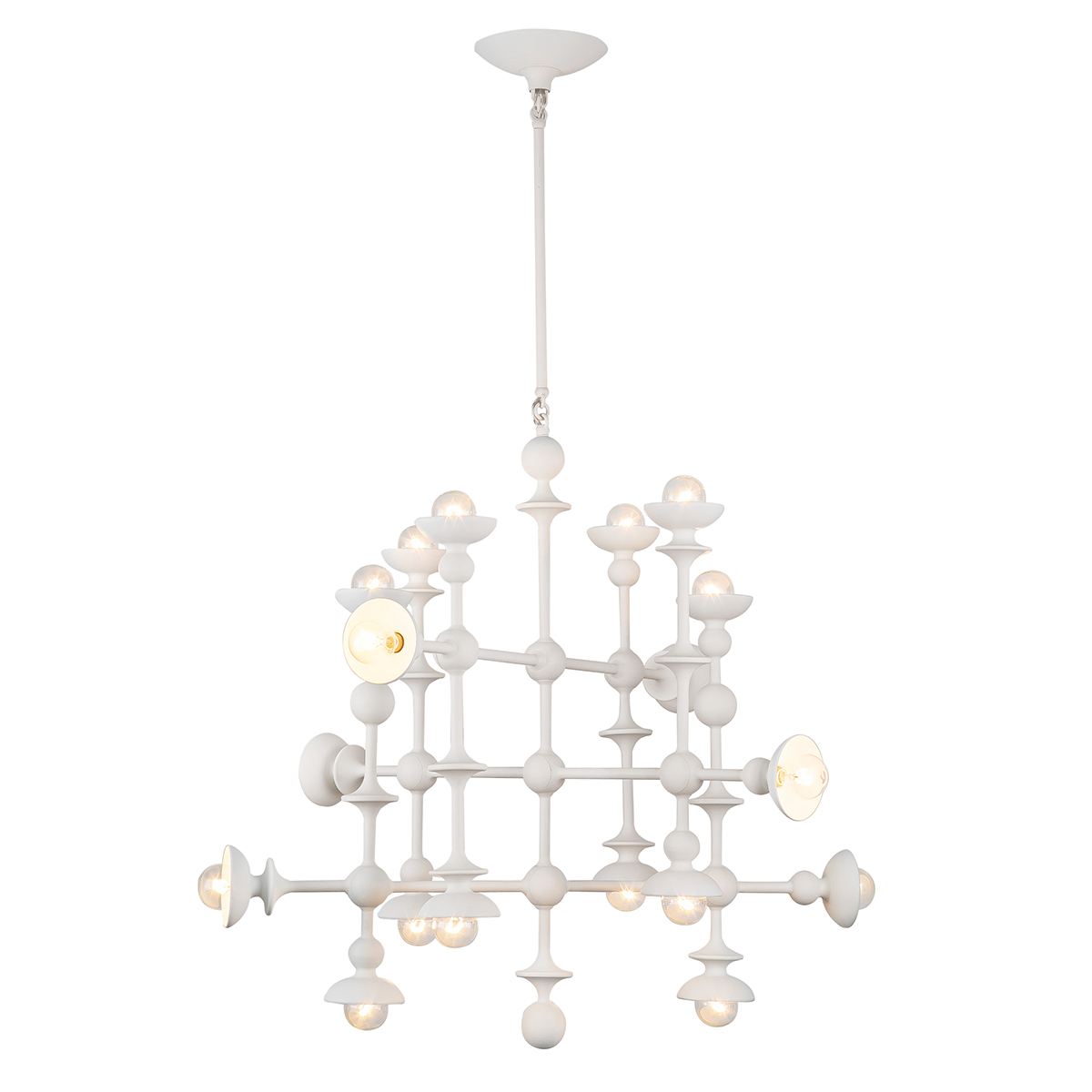 Люстра Alora CADENCE QN-CADENCE18-WHT. Бренд: Alora Люстра Alora CADENCE QN-CADENCE18-WHT. Бренд: Alora. Люстры