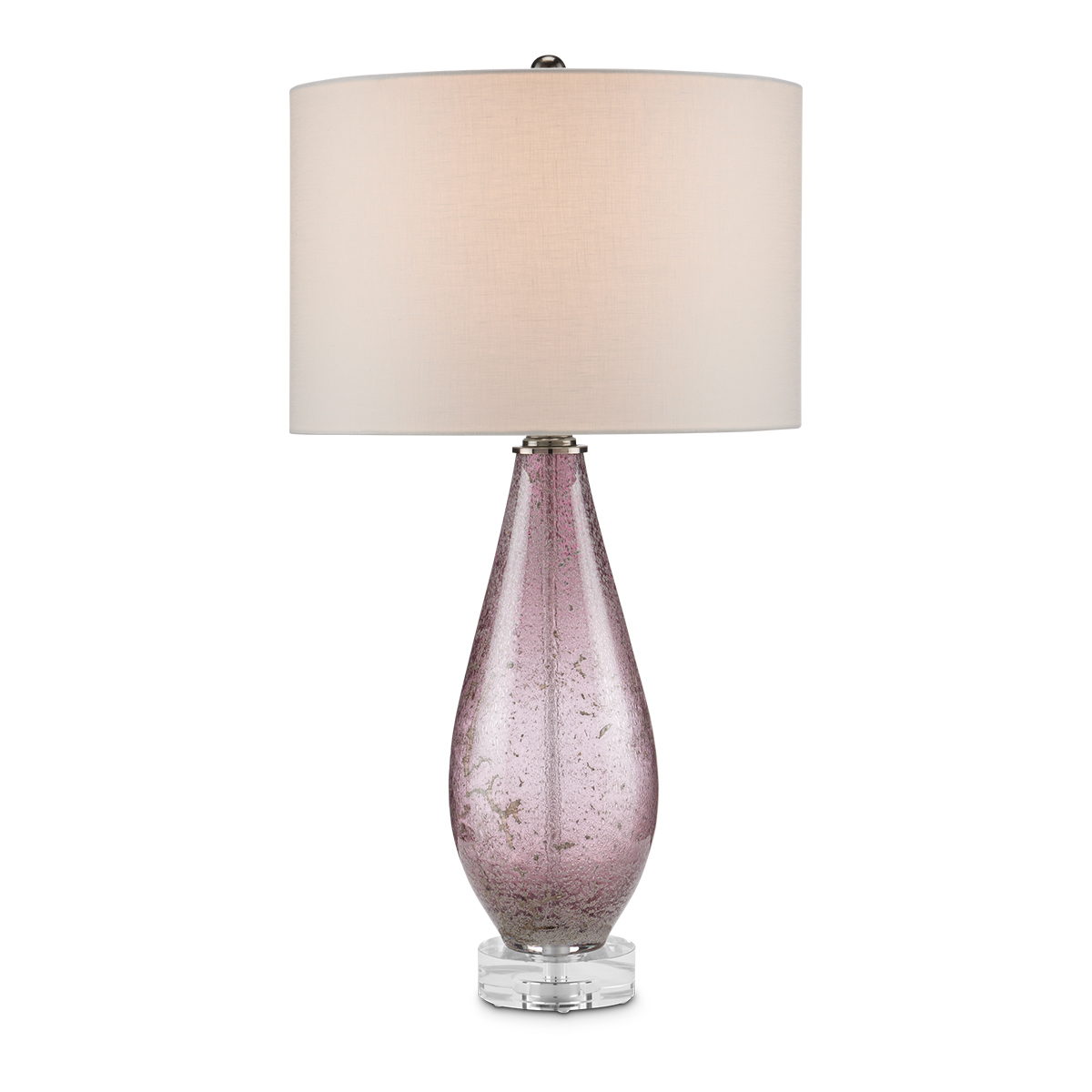 Настольная лампа Currey & Company OPTIMIST QNC-OPTIMIST-TL-PURP, Настольные лампы | Стекло/Хрусталь | Красный Красный.