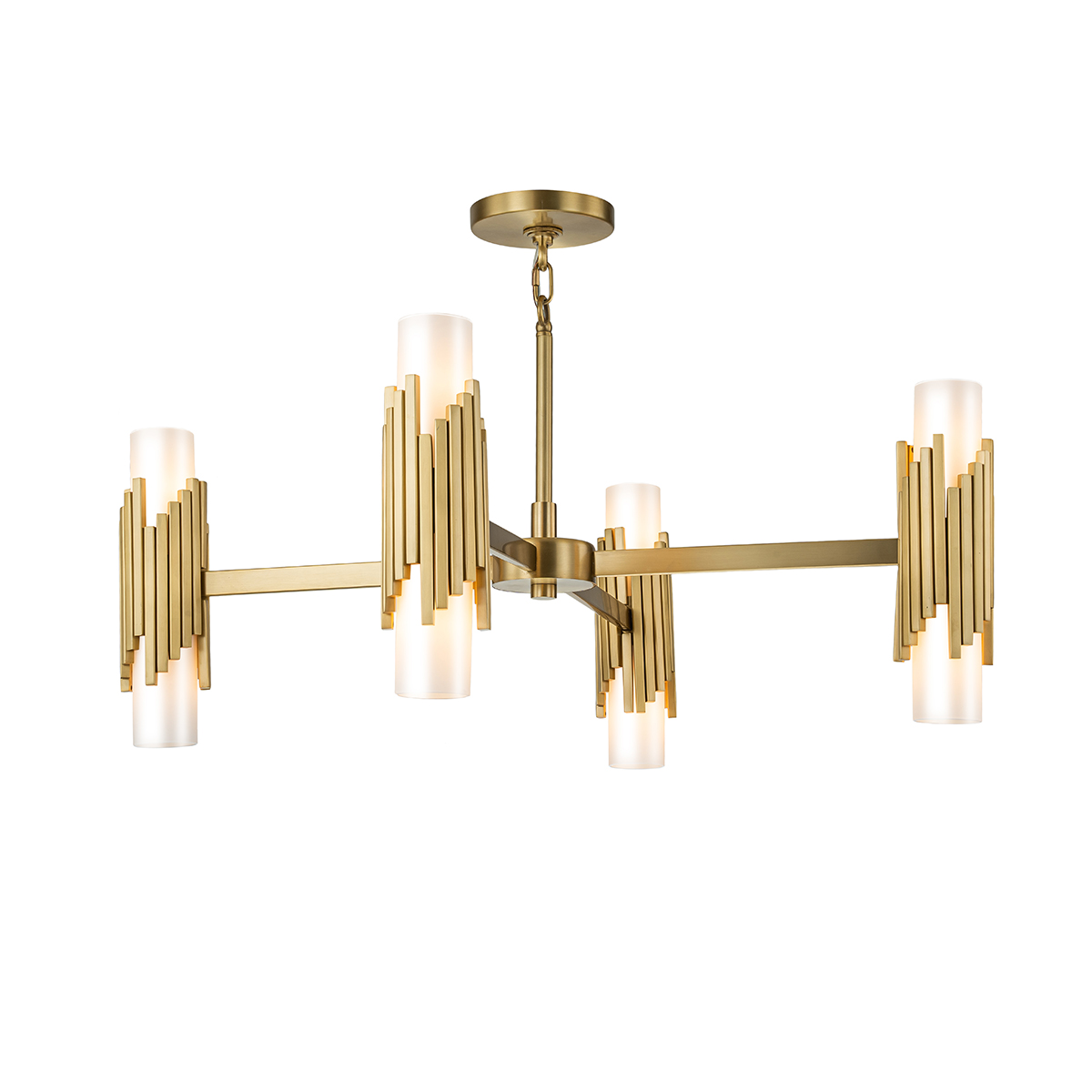 Люстра Elstead Lighting Marvele MARVELE8-AB-OPAL