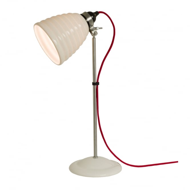 Настольная лампа Hector Bibendum, White With Red Cable, Настольные лампы.