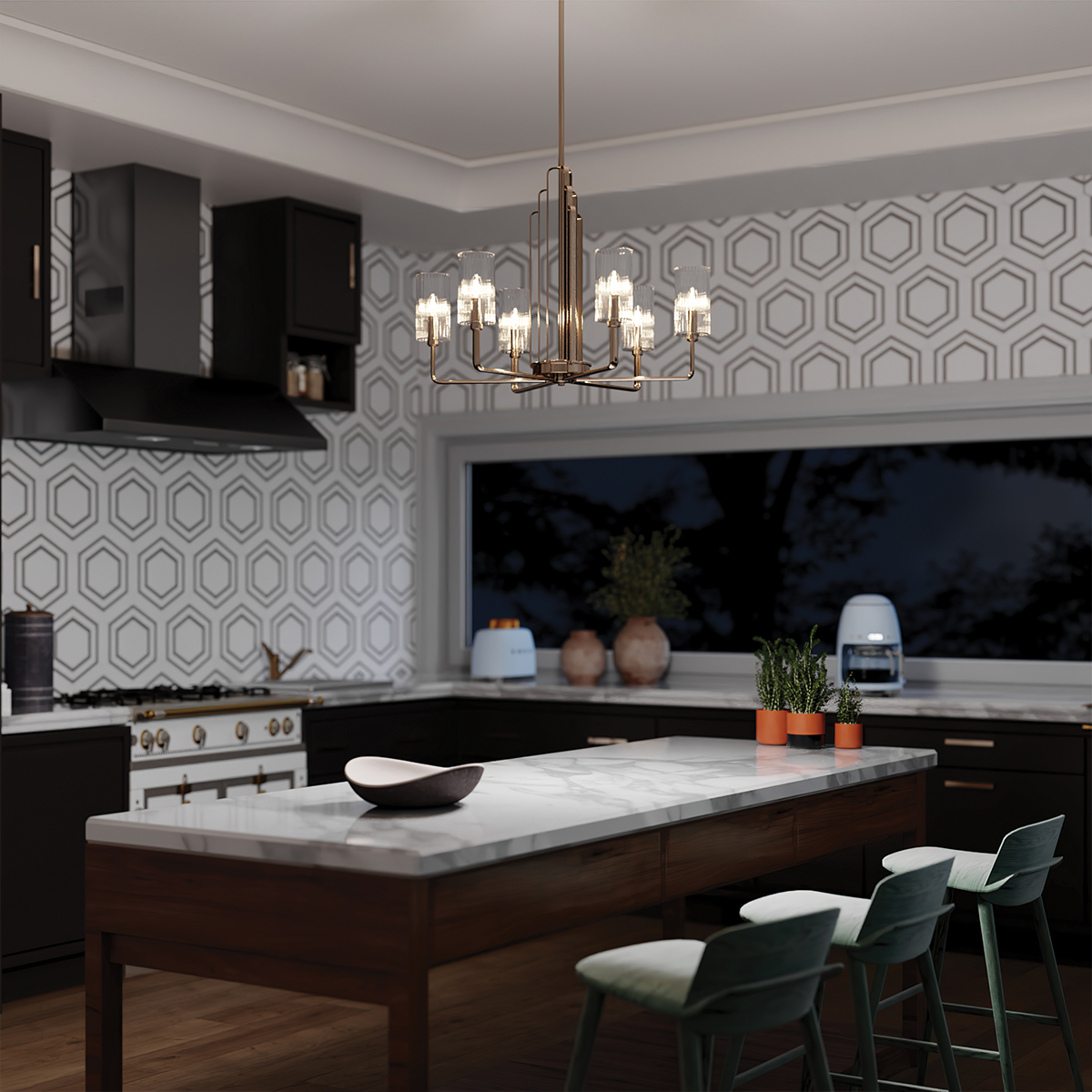 Люстра Kichler QN-KIMROSE6-PN. Бренд: Kichler Люстра Kichler QN-KIMROSE6-PN. Бренд: Kichler. Люстры