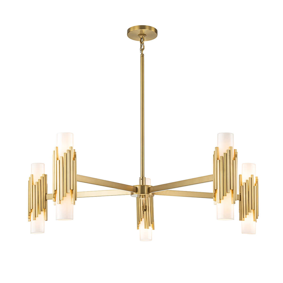 Люстра Elstead Lighting Marvele MARVELE10-AB-OPAL