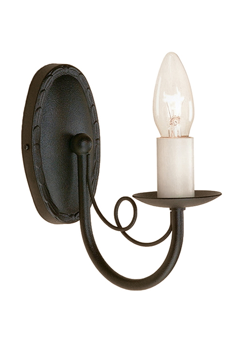 Бра MN1-BLACK, Бра Готический | Черный.