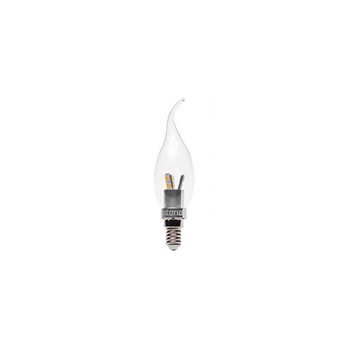 Лампа Iteria Свеча на ветру 4W 2700K E14 прозрачная. Бренд: Iteria. Лампы