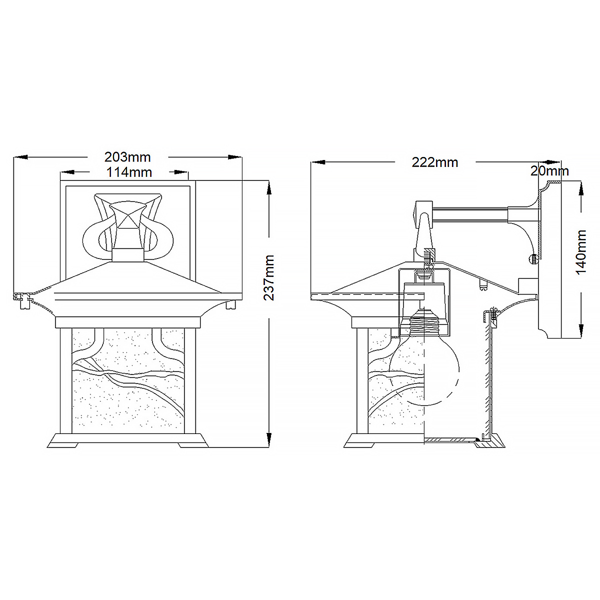 Настенный фонарь Kichler QN-MORRIS-M. Бренд: Kichler Настенный фонарь Kichler QN-MORRIS-M. Бренд: Kichler. Настенные фонари
