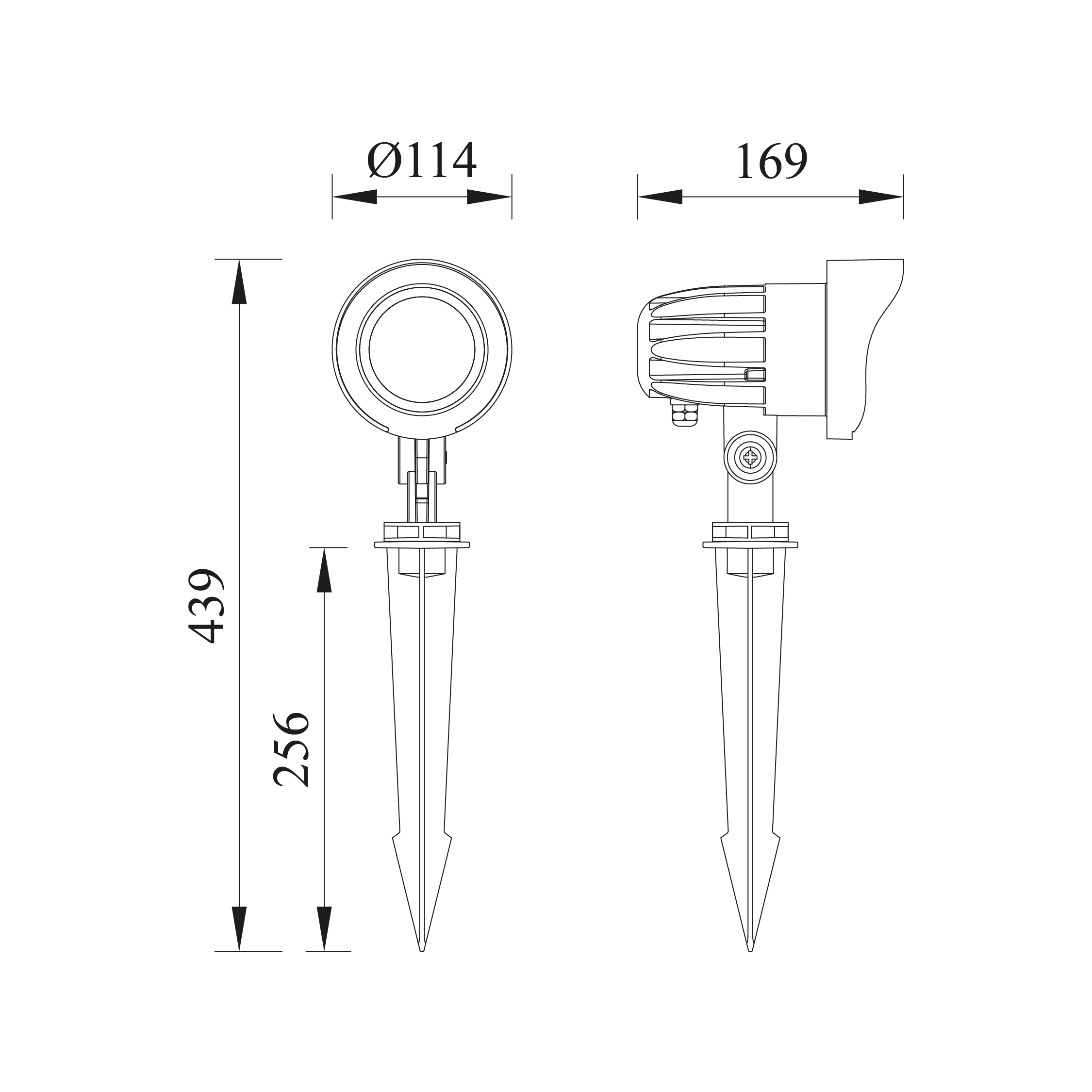 Ландшафтный светильник Natural Concepts Dwell NC-003729-DG. Бренд: Natural Concepts Слайд