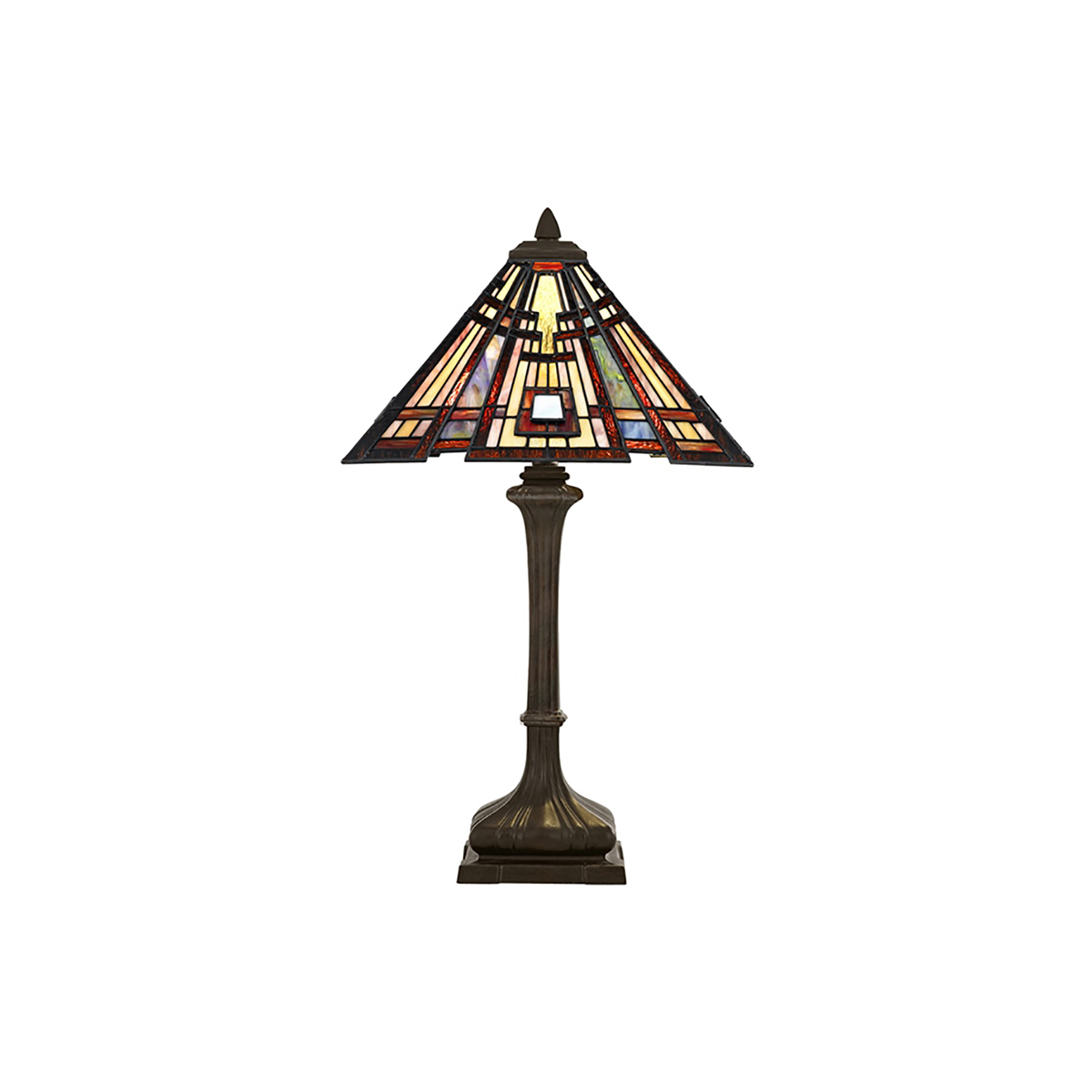 Настольная лампа QZ-CLASSIC-CRAFT-TL, Настольные лампы Ар-деко/Тиффани | Бронза Золото | Прихожая, спальня, гостиная, столовая.