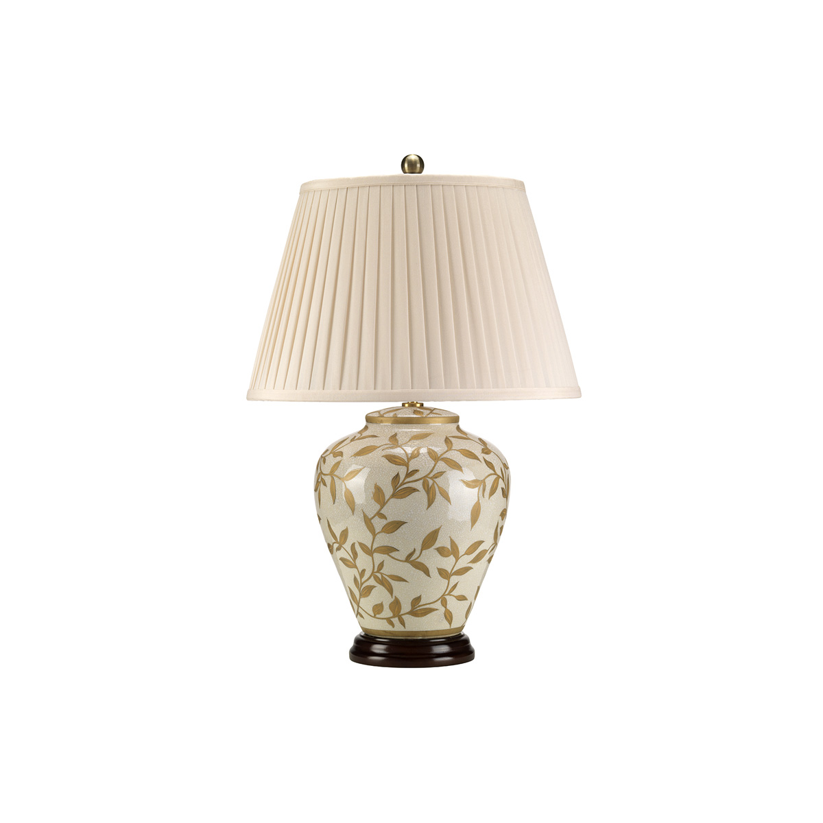 Настольная лампа LEAVES-BR-GL-TL, Настольные лампы Классический/Традиционный | Керамика | Прихожая, спальня, гостиная, столовая.