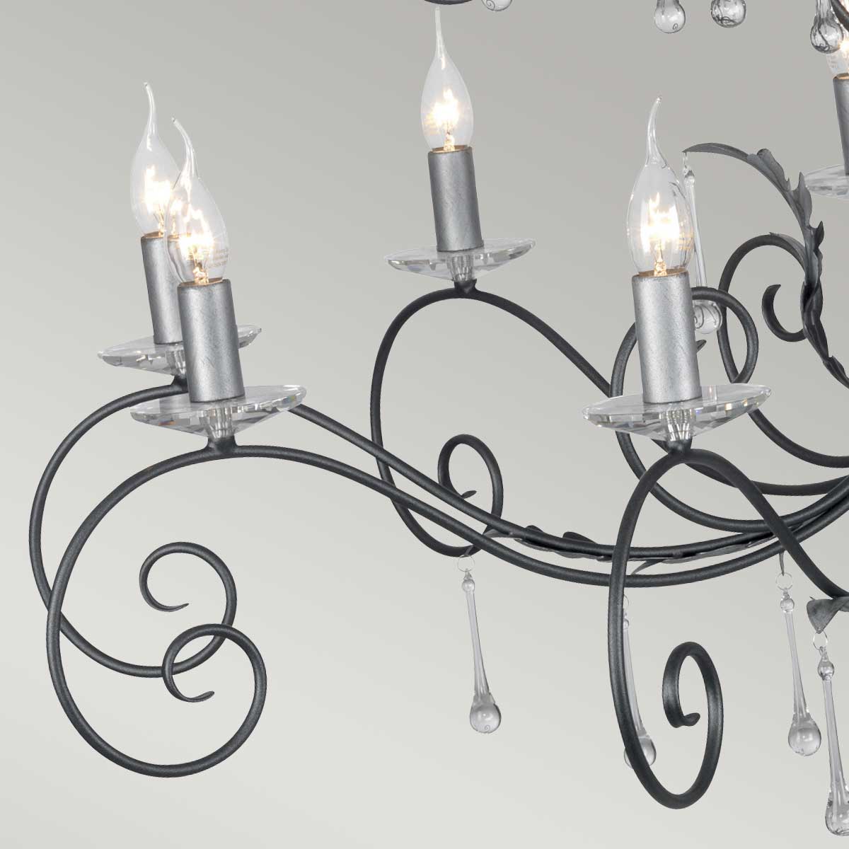 Люстра Elstead Lighting AML15-BLK-SILVER. Бренд: Elstead Lighting Люстра Elstead Lighting AML15-BLK-SILVER. Бренд: Elstead Lighting. Люстры