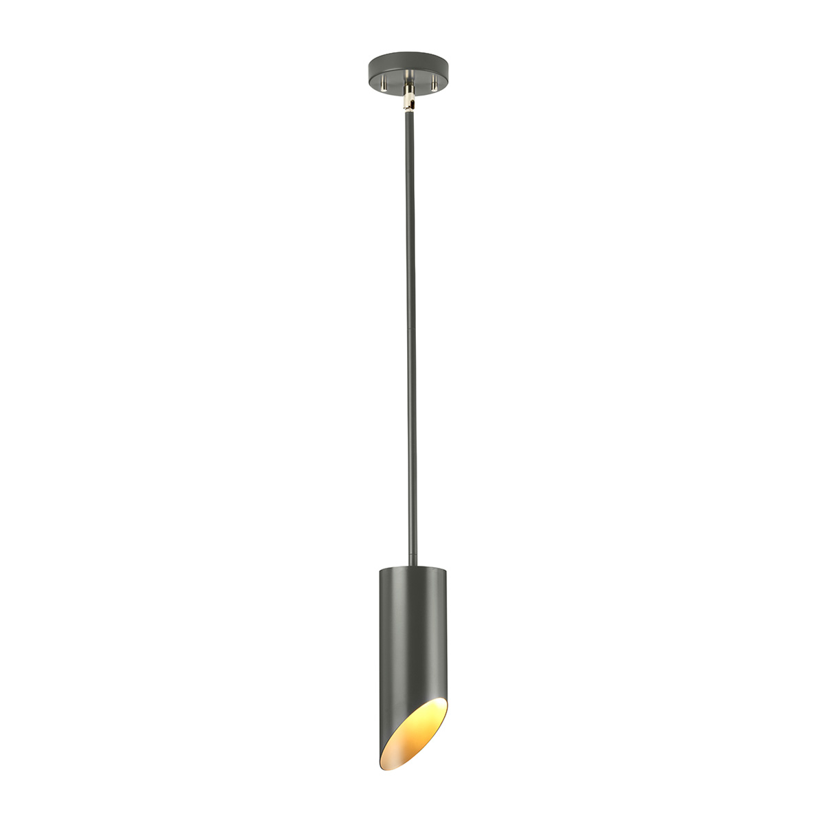 Подвесной светильник QUINTO1P-GPN, Подвесные светильники | Металл Металл | Хром/Никель/Графит/Черный Серый.