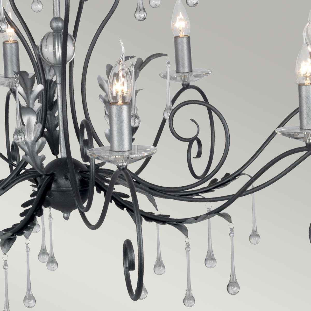Люстра Elstead Lighting AML15-BLK-SILVER. Бренд: Elstead Lighting Люстра Elstead Lighting AML15-BLK-SILVER. Бренд: Elstead Lighting. Люстры