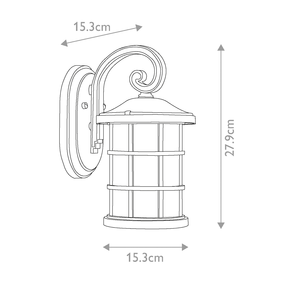Настенный фонарь Quoizel QZ-CRUSADE-S-BLK. Бренд: Quoizel Настенный фонарь Quoizel QZ-CRUSADE-S-BLK. Бренд: Quoizel. Настенные фонари