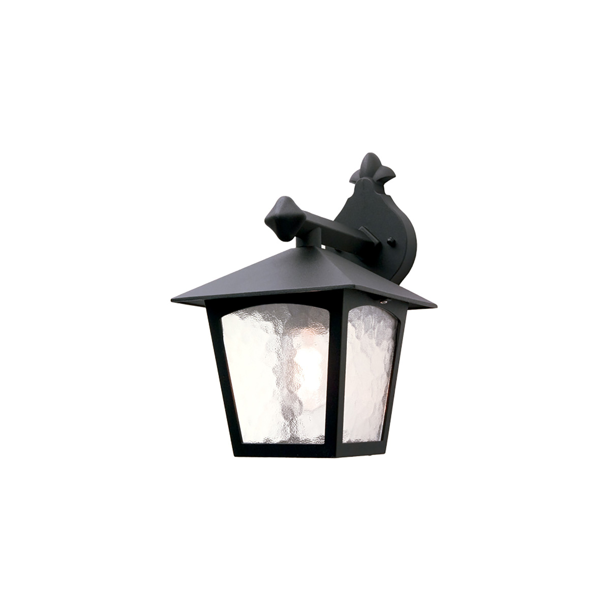 Настенный фонарь BL2-BLACK, Настенные фонари Классический | Графит/Черный Прозрачный | Уличный свет.