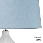 Настольная лампа Elstead Lighting ISLA-PN-TL-BLUE. Бренд: Elstead Lighting. Настольные лампы