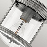 Потолочный светильник для ванных комнат QN-HADRIAN-MINI-F-AN-CLEAR. Бренд: Hinkley. Потолочные светильники для ванных комнат