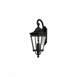 Настенный фонарь FE-COTSLN2-L-BK, Настенные фонари Классический | Графит/Черный Прозрачный | Уличный свет.