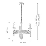 Люстра Elstead Lighting CROWN3. Бренд: Elstead Lighting. Люстры