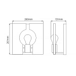 Бра Hinkley QN-LUDLOW1-PN. Бренд: Hinkley. Бра