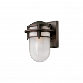 Настенный фонарь HK-REEF-SM-VZ, Настенные фонари Неоклассический | Бронза Белый/Бежевый | Уличный свет.