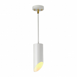 Подвесной светильник QUINTO1P-WAB, Подвесные светильники | Металл Металл | Золото /Латунь/Белый Белый/Латунь.
