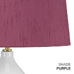 Настольная лампа Elstead Lighting ISLA-AB-TL-PURPLE. Бренд: Elstead Lighting. Настольные лампы