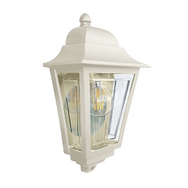 Настенный фонарь Elstead Lighting DECO-LANE7-CREAM, Настенные фонари Классический | Алюминий Поликарбонат | Белый.