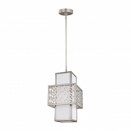 Подвесной светильник FE-KENNEY-MP, Подвесные светильники | Металл/Ткань | Серебро.