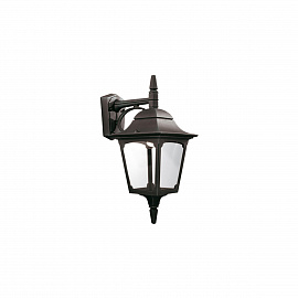 Настенный фонарь CPM2-BLACK, Настенные фонари Классический/Английский | Алюминий Стекло | Графит/Черный Прозрачный | Уличный свет.