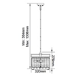 Подвесной светильник Elstead Lighting ARIES-4P-S. Бренд: Elstead Lighting. Подвесные светильники