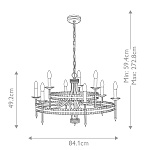 Люстра Elstead Lighting CROWN9. Бренд: Elstead Lighting. Люстры