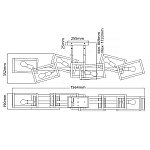 Подвесной светильник QN-ENSEMBLE6-BB. Бренд: Hinkley. Подвесные светильники