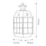 Настенный фонарь Hinkley QN-NANTUCKET-L-AS. Бренд: Hinkley. Настенные фонари