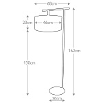 Торшер Elstead Lighting BALANCE-FL-BKPB. Бренд: Elstead Lighting. Торшеры/Напольные лампы