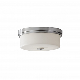 Потолочный светильник DL-KINCAID-F-L, Потолочные светильники Неоклассический | Металл Стекло | Хром/Никель Белый/Бежевый | Ванная комната.