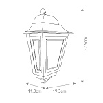 Настенный фонарь Elstead Lighting DECO-LANE7-RED. Бренд: Elstead Lighting. Настенные фонари