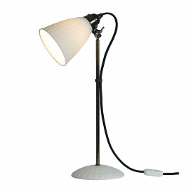 Настольная лампа Hector 21 Table Lamp, White Textured, Настольные лампы.