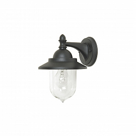 Настенный фонарь GZH-SDN2, Настенные фонари Классический/Английский | Алюминий | Графит/Черный Прозрачный | Уличный свет.