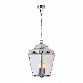 Подвесной фонарь MANSION-HOUSE8-PN, Подвесные фонари Эклектика/Традиционный | Никель полированный | Уличный свет.