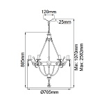 Люстра Elstead Lighting WINDSOR6-GOLD. Бренд: Elstead Lighting. Люстры