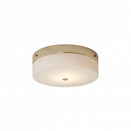 Потолочный светильник для ванных комнат TAMAR-F-L-PG, Потолочные светильники для ванных комнат | Металл/Стекло | Золото /Латунь Белый/Бежевый.