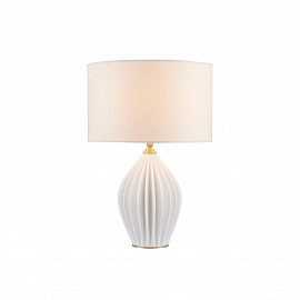 Настольная лампа Fin Queen Table Light, Natural, Настольные лампы | Белый Белый/Бежевый.